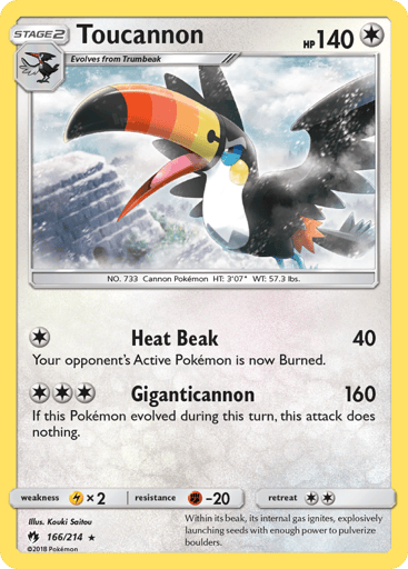 Toucannon - Lost Thunder 166