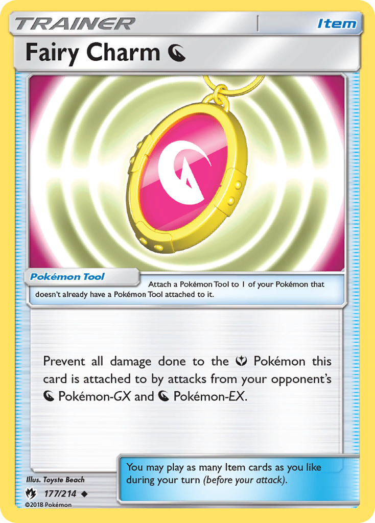 Fairy Charm Dragon – Lost Thunder 177/214 Pokémon card