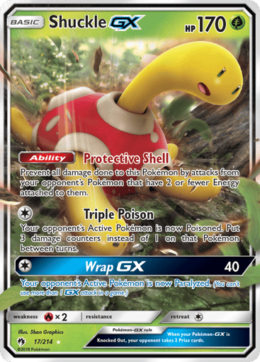 Shuckle-GX - Lost Thunder 17