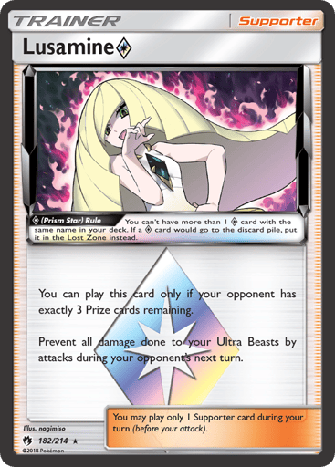 Lusamine ◇ - Lost Thunder 182