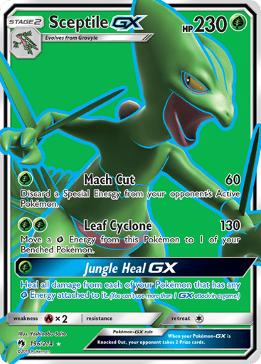 Sceptile-GX - Lost Thunder 196