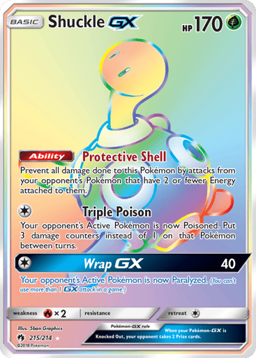 Shuckle-GX - Lost Thunder 215