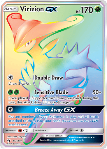 Virizion-GX - Lost Thunder 217