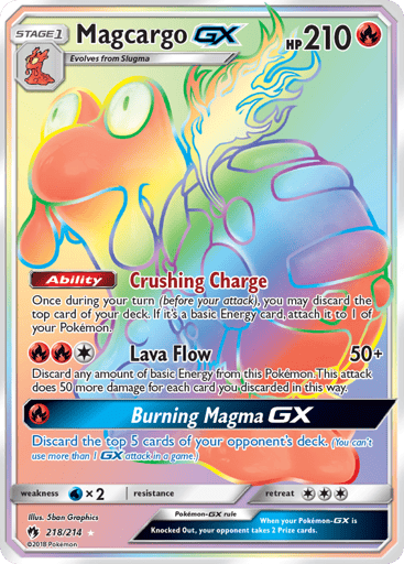 Magcargo-GX - Lost Thunder 218