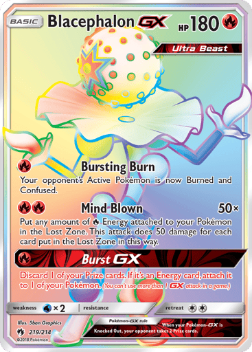 Blacephalon-GX - Lost Thunder 219