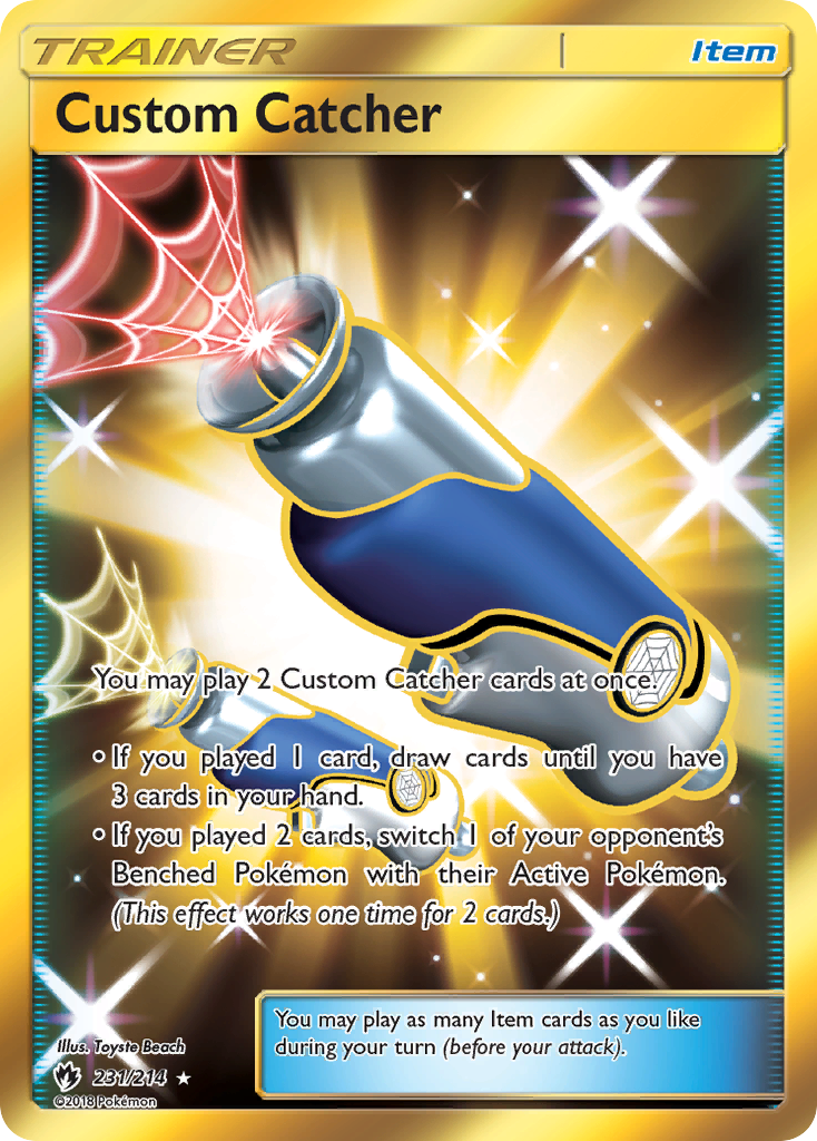 Custom Catcher – Lost Thunder 231/214 Pokémon card