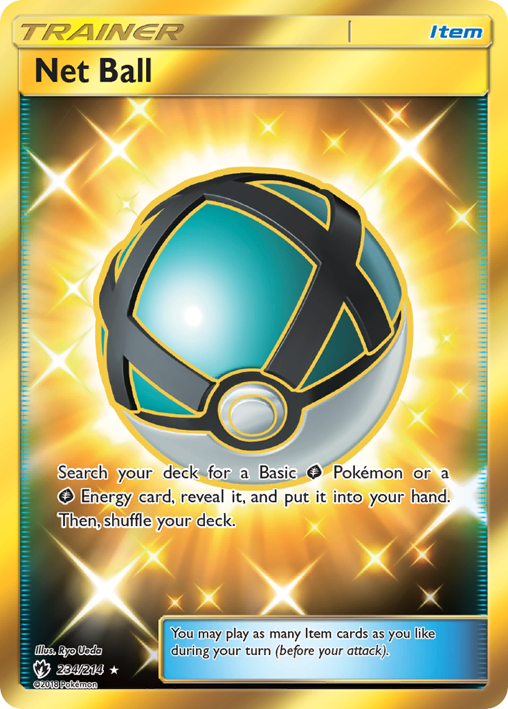 Net Ball – Lost Thunder 234/214 Pokémon card