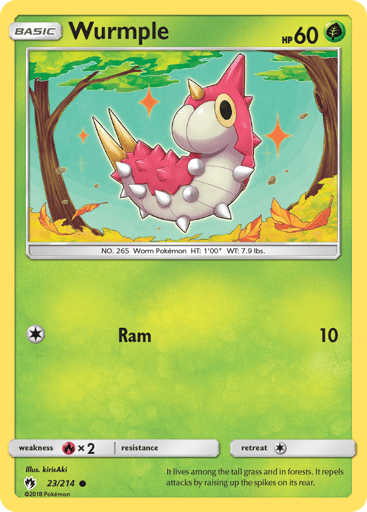 Wurmple - Lost Thunder 23