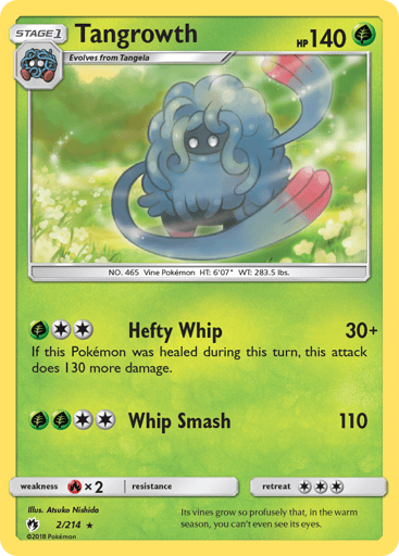 Tangrowth - Lost Thunder 2