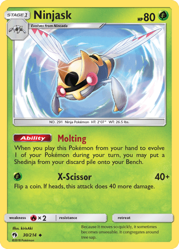 Ninjask - Lost Thunder 30