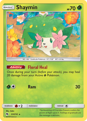 Shaymin - Lost Thunder 33