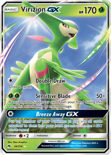 Virizion-GX - Lost Thunder 34