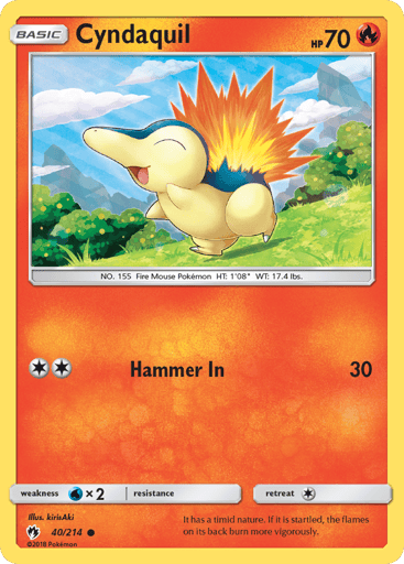 Cyndaquil - Lost Thunder 40