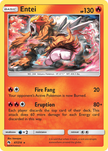 Entei - Lost Thunder 47