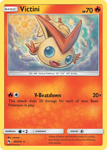 Victini - Lost Thunder 49