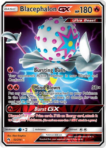 Blacephalon-GX - Lost Thunder 52