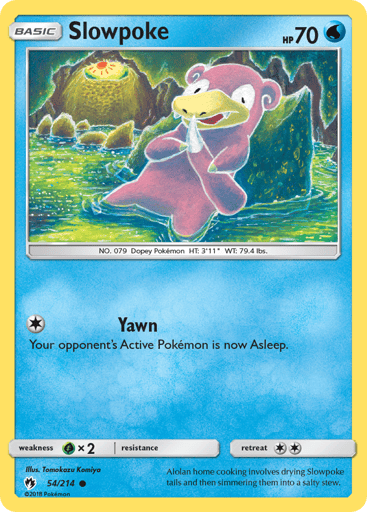 Slowpoke - Lost Thunder 54