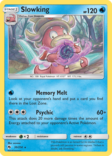 Slowking - Lost Thunder 55