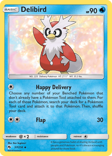 Delibird - Lost Thunder 57