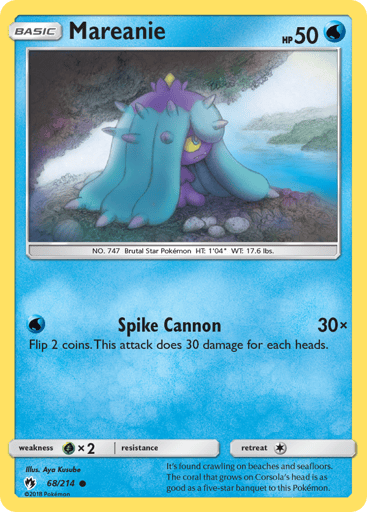 Mareanie - Lost Thunder 68