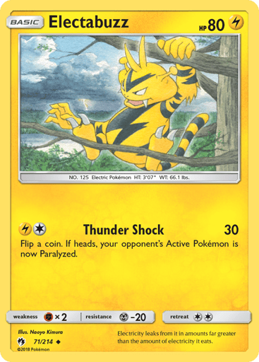 Electabuzz - Lost Thunder 71