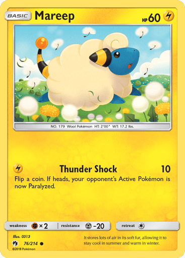 Mareep - Lost Thunder 76