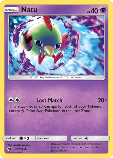 Natu - Lost Thunder 87