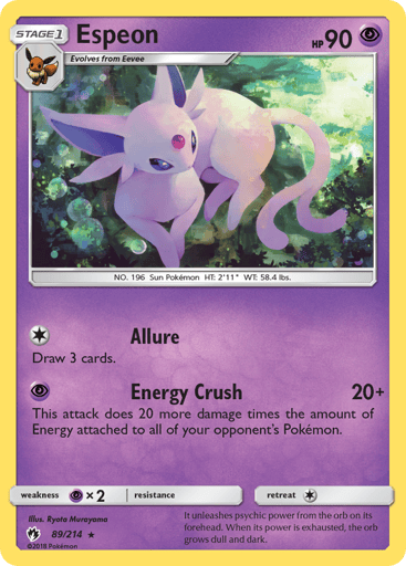 Espeon - Lost Thunder 89