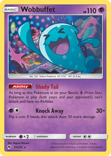 Wobbuffet - Lost Thunder 93