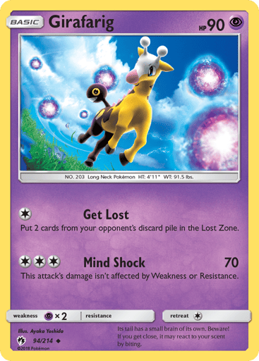 Girafarig - Lost Thunder 94