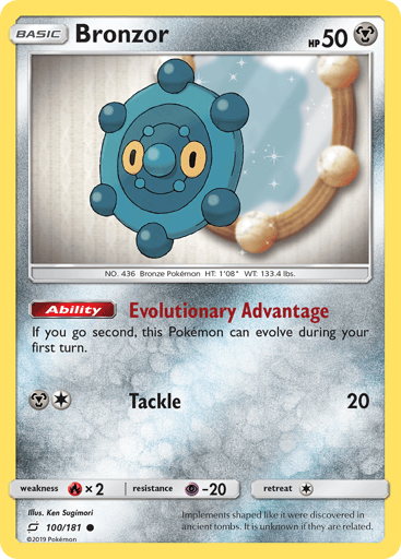 Bronzor - Team Up 100