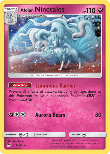 Alolan Ninetales - Team Up 111