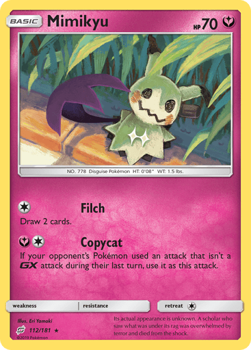 Mimikyu - Team Up 112