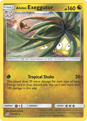 Alolan Exeggutor - Team Up 114