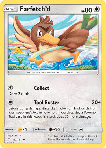 Farfetch'd - Team Up 127