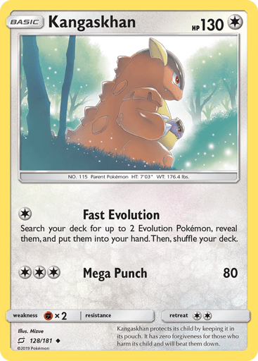 Kangaskhan - Team Up 128