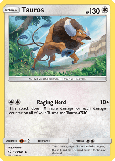 Tauros - Team Up 129
