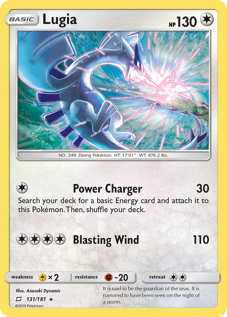 Lugia – Team Up 131/181 Pokémon card