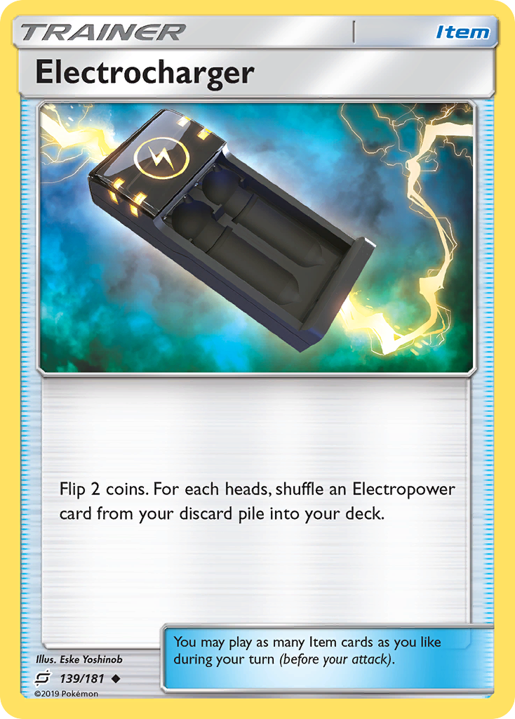 Electrocharger – Team Up 139/181 Pokémon card