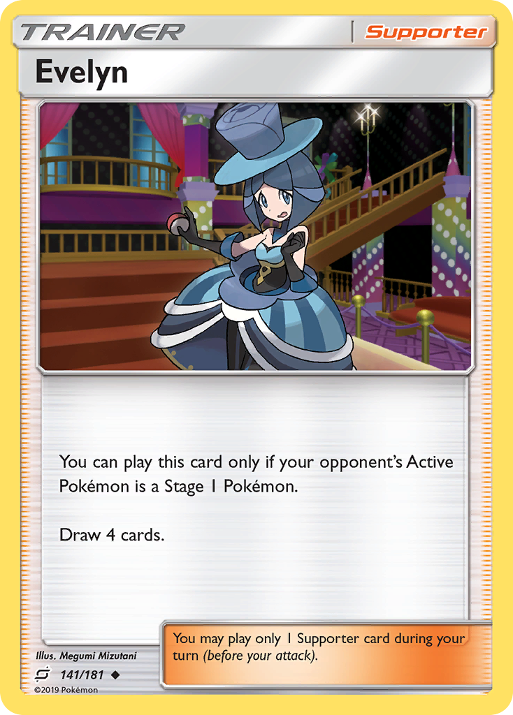 Evelyn – Team Up 141/181 Pokémon card