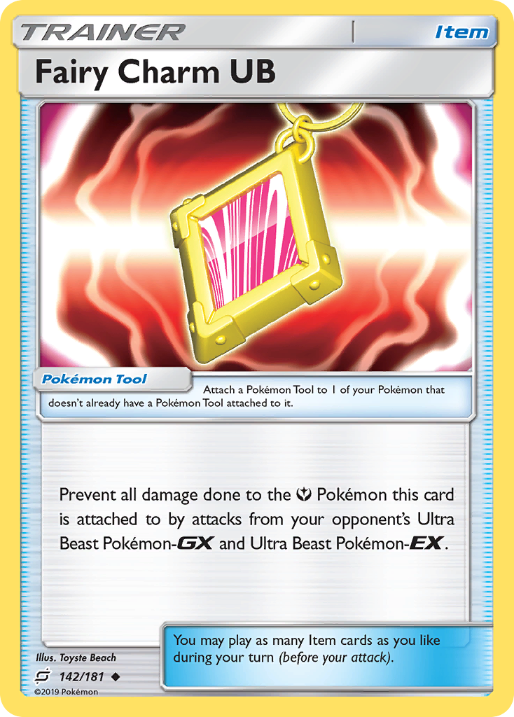 Fairy Charm UB – Team Up 142/181 Pokémon card