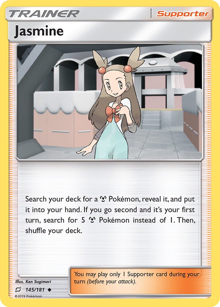 Jasmine – Team Up 145/181 Pokémon card