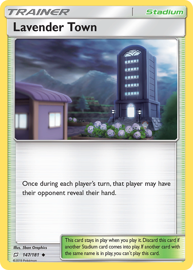 Lavender Town – Team Up 147/181 Pokémon card