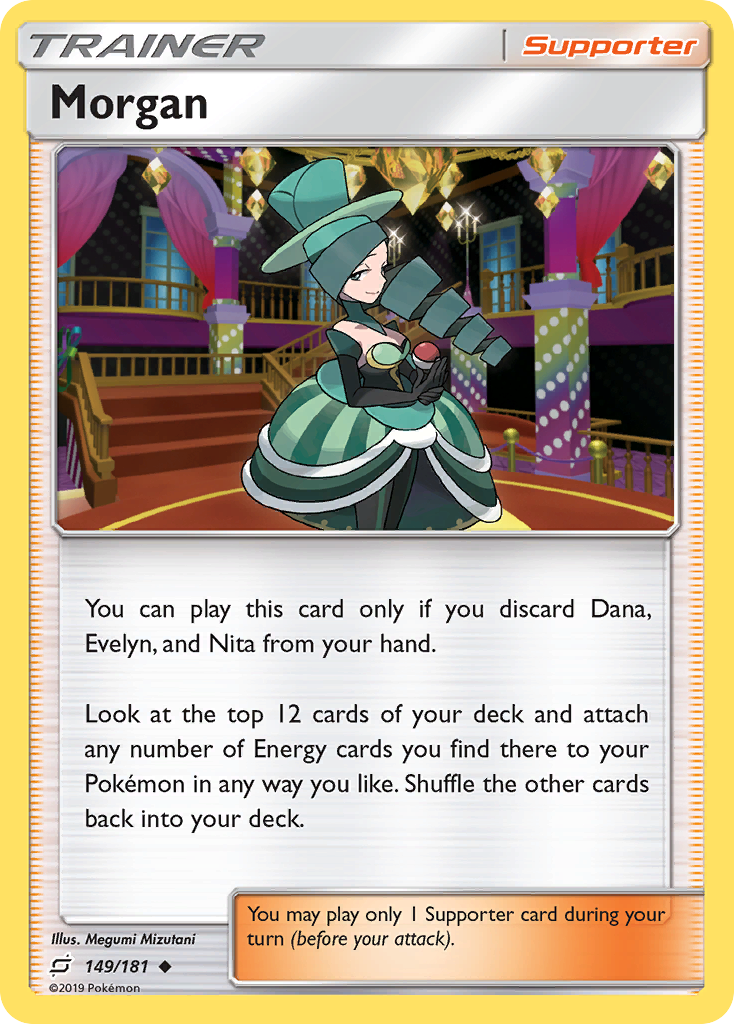 Morgan – Team Up 149/181 Pokémon card