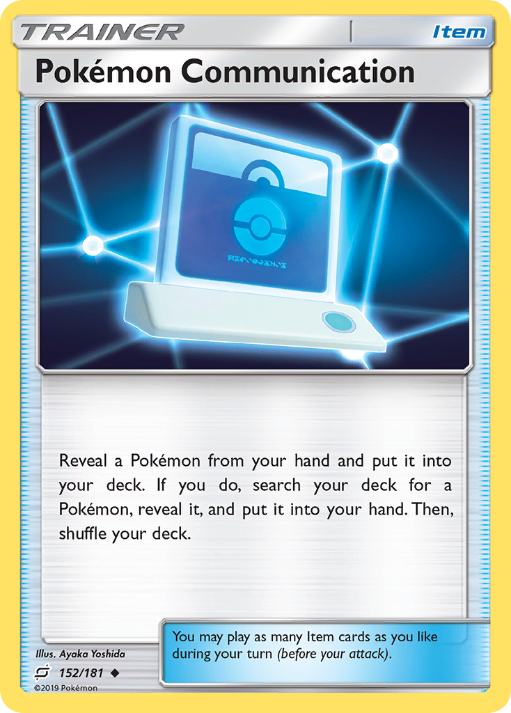 Pokémon Communication – Team Up 152/181 Pokémon card