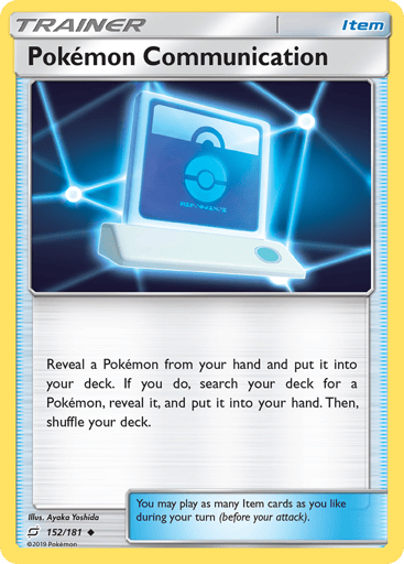 Pokémon Communication - Team Up 152