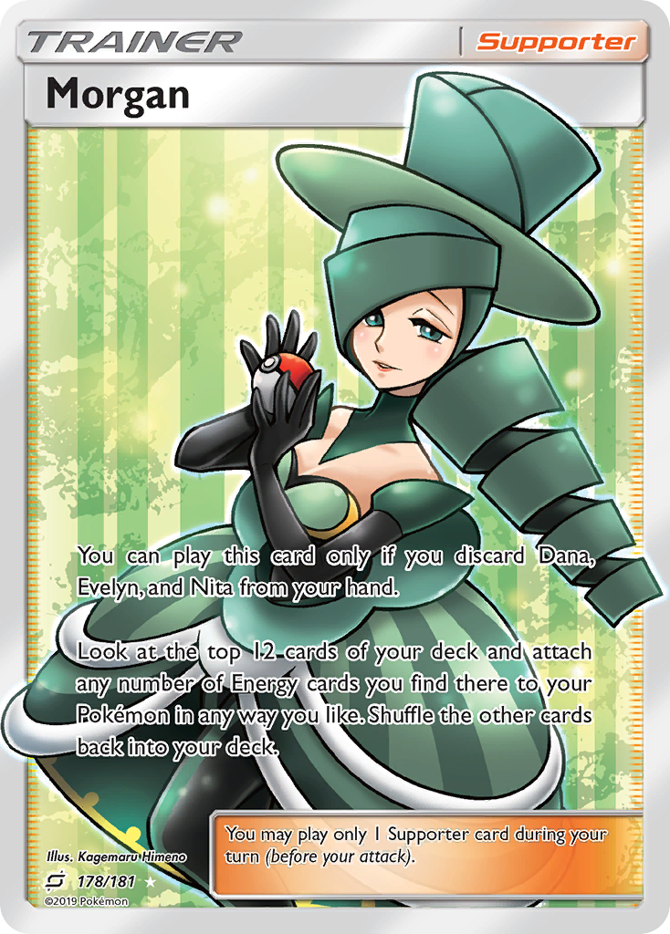 Morgan – Team Up 178/181 Pokémon card