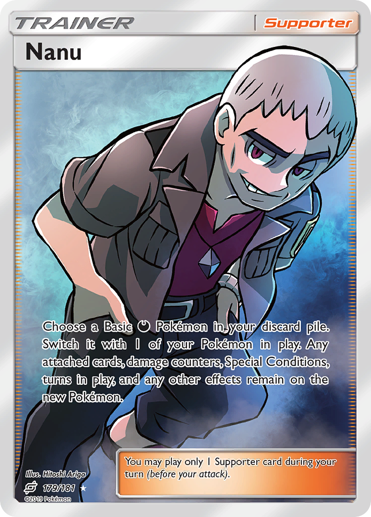 Nanu – Team Up 179/181 Pokémon card