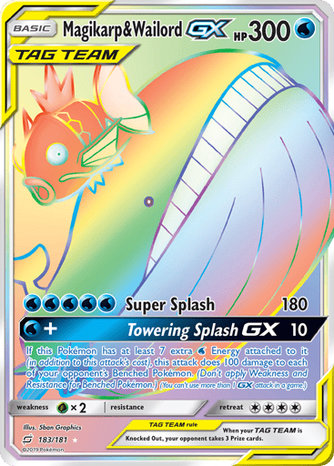 Magikarp & Wailord-GX - Team Up 183