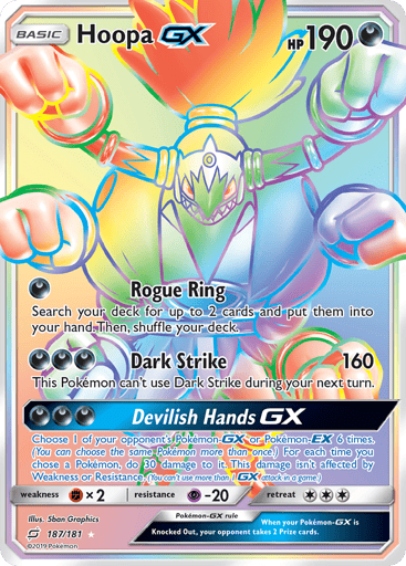 Hoopa-GX - Team Up 187